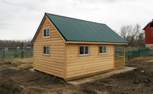 14×16-cabin-6-ft-porch-log-siding-steel-roof-loft
